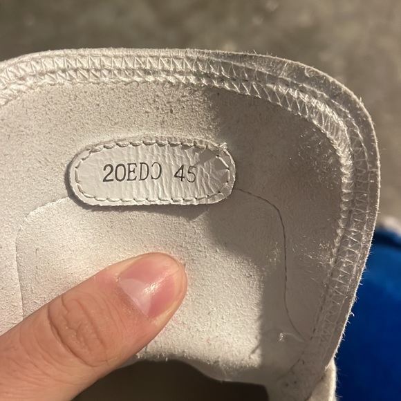 DIOR B23 HIGH TOP LOGO OBLIQUE WHITE BLACK CLEAR TRANSLUCENT SIZE 11/45 - Picture 2 of 7